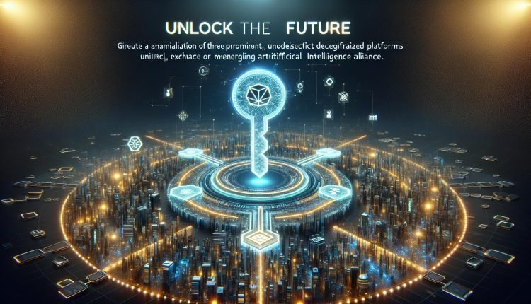 Three prominent decentralized AI platforms.